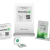 WhatsApp Bundle with NFC card stand sticker and keychain