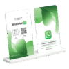 WhatsApp Card smart NFC business card on cardholder