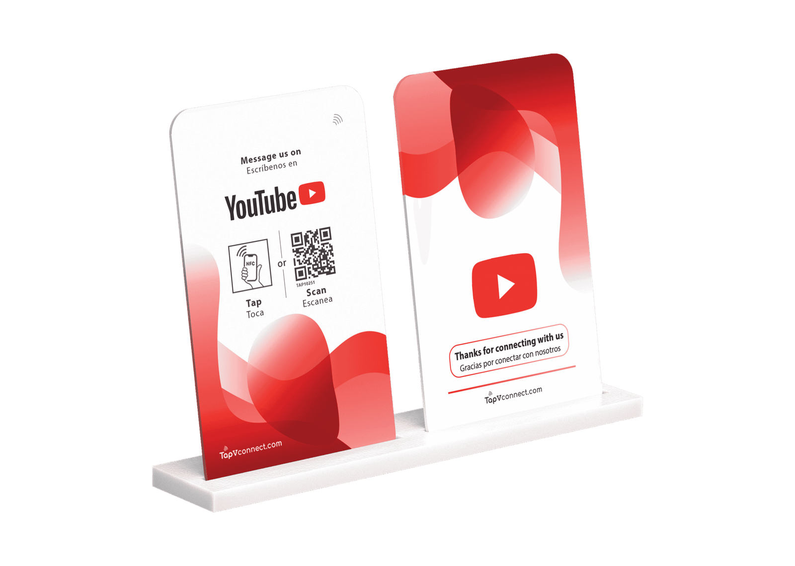 YouTube Card smart NFC for content creators