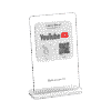 YouTube Stand with NFC and QR code for subscriber growth